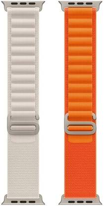 PUNAK Loop Smart Watch Strap Belt for Ultra Watch 49 mm, Series 8 / 7 45 mm, Series 6 / 5 / 4 44 mm, Series 3 / 2 / 1 42 mm, T800 Ultra, Watch 8 Ultra, i8 Pro Max, W26, T800. Smart Watch Strap