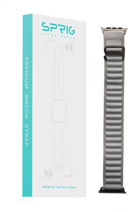Sprig Soft Liquid Silicon Strap for iWatch Series 8 (Small 41MM) Smart Watch Strap