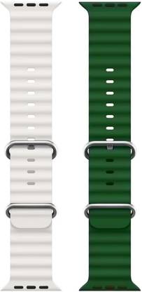 ABSOLUTE LIFESTYLE Ocean Smart Watch Strap Belt for Ultra Watch 49 mm, Series 8 / 7 45 mm, Series 6 / 5 / 4 44 mm, Series 3 / 2 / 1 42 mm, T800 Ultra, Watch 8 Ultra, i8 Pro Max, W26, T800. Smart Watch Strap