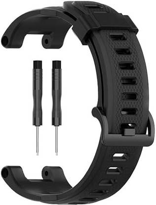 LNKART Watch Band Compatible with Amazfit T-Rex/T-Rex Pro Smartwatch, Soft Silicone Replacement Sport Strap Breathable Wristband Bracelet with Tools Smart Watch Strap