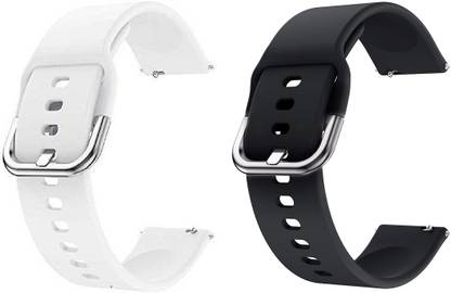 BLACK LOVIES 22 mm Soft Silicon Smartwatch Band Straps Belt Smart Watch Strap