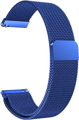 ACM Watch Strap Magnetic for Pebble Dare Smartwatch Belt Band Blue Smart Watch Strap