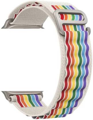 valente Nylon Loop 42/44/45/49mm Strap For iWatch Series 8,7,6,5,SE,Ultra Smart Watch Strap