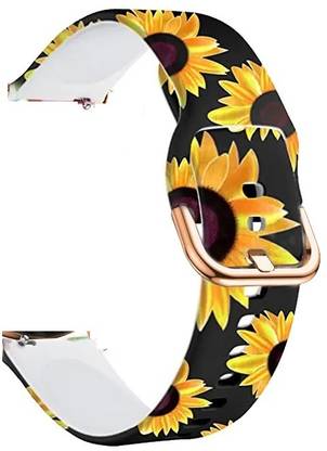 Melfo Printed Soft Silicone Strap Compatible For Pebble Cosmos Luxe 3 Smart Watch Smart Watch-489796 Smart Watch-489796 Smart Watch Strap