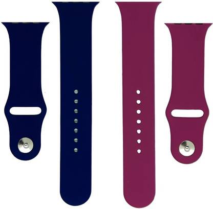 FORTUNATE Watch Strap Compatible with Apple Watch Straps 42mm 44mm, Soft Silicone Belt Sport Wristbands with easy button lock Smart Watch Band for iWatch Series SE 6/5/4/3/2/21 Smart Watch Strap