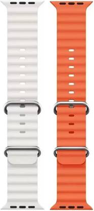 CURASIA Ocean Alpine loop Strap For Apple iWatch Ultra Bands 45mm 44mm 42mm Sport Loop 49 mm Silicone Watch Strap Belt Smart Watch Strap