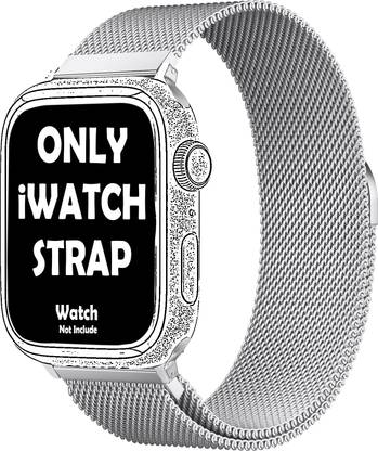 Coverskart Milanese Loop iWatch Ultra 49mm /45mm/44mm/42mm/ Series 8/7/6/5/4/3/SE Magnetic chain Band Smart Watch Strap