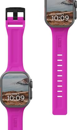 Urban Armor Gear UAG Watch Band Silicone Scout Strap Designed for Apple Watch (49mm / 45mm / 44mm / 46mm) (Bigger Version) (Series 4/5/SE/6/7/8/9/Ultra/Ultra 2) Smart Watch Strap