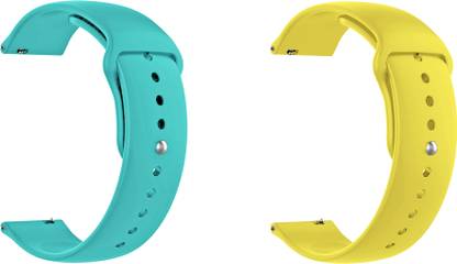 ACM Pack of 2 Watch Strap for Maxima Max Pro Turbo 2 Smartwatch Belt Band 3263191 mm Silicone Watch Strap