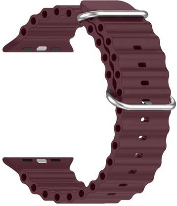Slugabed Ocean Loop 49mm/45mm/44mm/42mm Band for Series 8/7/6/5/4/3/2/1 SE Watch Ultra Wine Red Smart Watch Strap