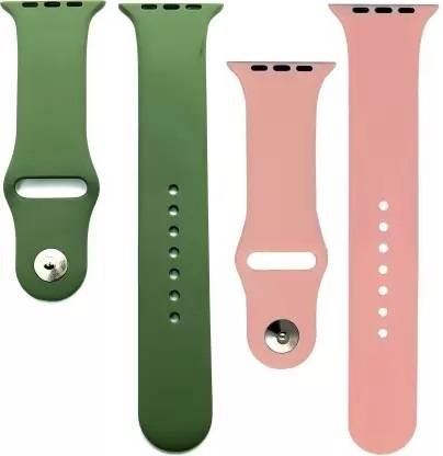 ASKOVID Pack of 2 Compatible with Apple Watch Strap 49mm 45mm 44mm 42mm, Soft Silicone Band for i Watch Series Ultra 8 7 6 5 4 3 2 1 SE Smart Watch Strap