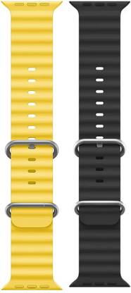 SCALEBEE Ocean Smart Watch Strap Belt for Ultra Watch 49 mm, Series 8 / 7 45 mm, Series 6 / 5 / 4 44 mm, Series 3 / 2 / 1 42 mm, T800 Ultra, Watch 8 Ultra, i8 Pro Max, W26, T800. Smart Watch Strap