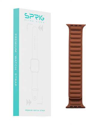 Sprig Liquid Silicon Ocean Strap for iWatch Ultra 2 (Large 49MM) Smart Watch Strap