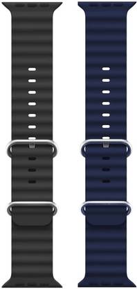 ABSOLUTE LIFESTYLE Ocean Smart Watch Strap Belt for Ultra Watch 49 mm, Series 8 / 7 45 mm, Series 6 / 5 / 4 44 mm, Series 3 / 2 / 1 42 mm, T800 Ultra, Watch 8 Ultra, i8 Pro Max, W26, T800. Smart Watch Strap