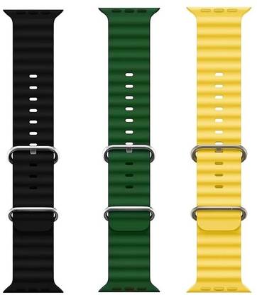 Setster Ocean Smart Watch Strap Belt for Ultra Watch 49 mm, Series 8 / 7 45 mm, Series 6 / 5 / 4 44 mm, Series 3 / 2 / 1 42 mm, T800 Ultra, Watch 8 Ultra, i8 Pro Max, W26, T800,T900,T10,I8 pro,I7 pro,S8 ultra,watch 8,Watch 9 Smart Watch Strap