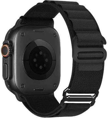RALGUAT Alpine Bands/Straps Compatible with iWatch 49mm 46mm 45mm 44mm 42mm, Adjustable G-Hook Premium Strap for iWatch Ultra & Ultra 2 Series SE 10 9 8 7 6 5 4 3 2 1. (Only Straps) [PACK OF 1] Smart Watch Strap