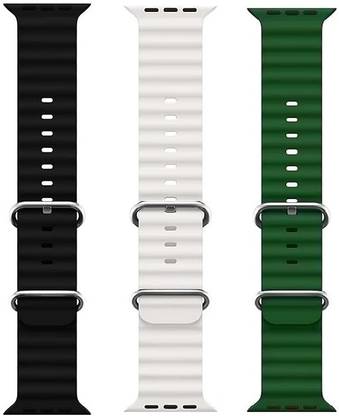 Setster Ocean Smart Watch Strap Belt for Ultra Watch 49 mm, Series 8 / 7 45 mm, Series 6 / 5 / 4 44 mm, Series 3 / 2 / 1 42 mm, T800 Ultra, Watch 8 Ultra, i8 Pro Max, W26, T800,T900,T10,I8 pro,I7 pro,S8 ultra,watch 8,Watch 9 Smart Watch Strap