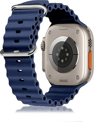 Hamz Flexible and Fashionable Silicon Bands for iWatch 49/45/44/42mm Smart Watch Strap