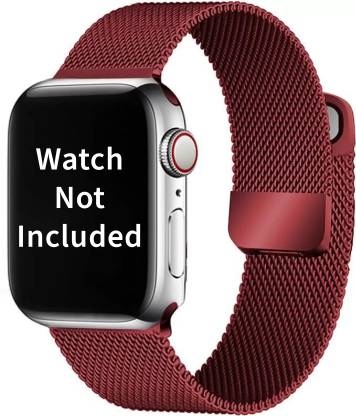 Doyers for Apple Watch 45/44/42mm Milanese Loop Stainless Steel Magnetic Strap Smart Watch Strap