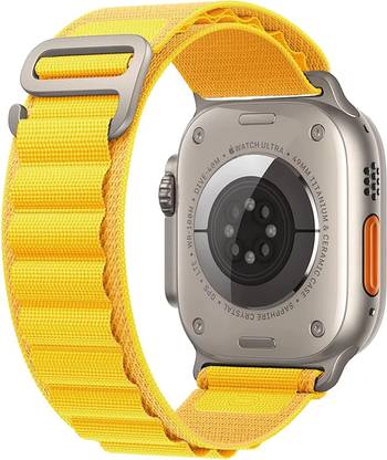 MobiLooks Alpine iWatch Ultra 49mm /45mm/44mm/42mm/ Series 8/7/6/5/4/3/SE Nylon Loop Band Smart Watch Strap