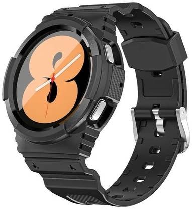 Zapper Rugged Armor Case and Strap for Samsung Watch 4 (44mm) Smart Watch Strap