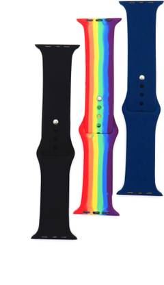 BLACK LOVIES 42/44/45 mm Smartwatch Strap Compatible with appll watch Series 7/6/5/4/3/2/1/SE Smart Watch Strap