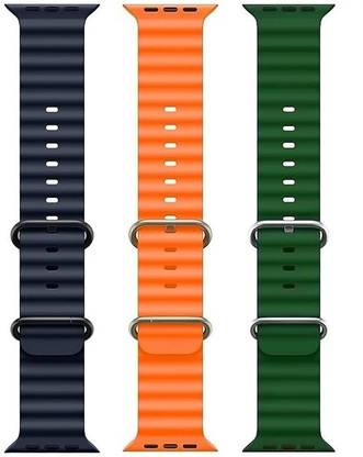 Webilla Ocean Smart Watch Strap Belt for Ultra Watch 49 mm, Series 8 / 7 45 mm, Series 6 / 5 / 4 44 mm, Series 3 / 2 / 1 42 mm, T800 Ultra, Watch 8 Ultra, i8 Pro Max, W26, T800,T900,T10,I8 pro,I7 pro,S8 ultra,watch 8,Watch 9 Smart Watch Strap
