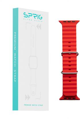 Sprig Silicone Ocean Strap for iWatch Series 2 (Large 42MM) Smart Watch Strap