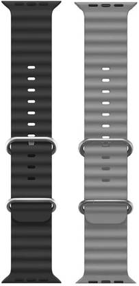 ABSOLUTE LIFESTYLE Ocean Smart Watch Strap Belt for Ultra Watch 49 mm, Series 8 / 7 45 mm, Series 6 / 5 / 4 44 mm, Series 3 / 2 / 1 42 mm, T800 Ultra, Watch 8 Ultra, i8 Pro Max, W26, T800. Smart Watch Strap