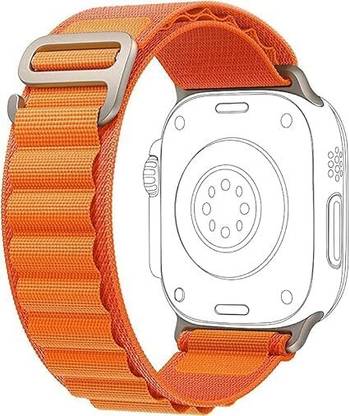 TSHIENTT Alpine Loop Sports Watch Strap Compatible for Ultra Watch 49 mm, Series 8 / 7 45 mm, Series 6 / 5 / 4 44 mm, Series 3 / 2 / 1 42 mm, T800 Ultra, Watch 8 Ultra, i8 Pro Max, W26, T800,T900,T10,I8 pro,I7 pro,S8 ultra,watch 8,Watch 9 Smart Watch Strap {Pack of 1} Smart Watch Strap