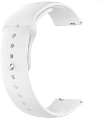 MOBISINGH MSH22SN4382WE 22MM Silicon Watch Band Strap - CHECK MODEL LIST/DESCRIPTION/IMAGE Smart Watch Strap