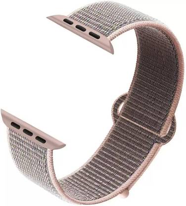 Flipkart SmartBuy Soft Lightweight Nylon Velcro Strap for iWatch Series 7/6/5/4/3/SE (42/44/45 mm) Smart Watch Strap