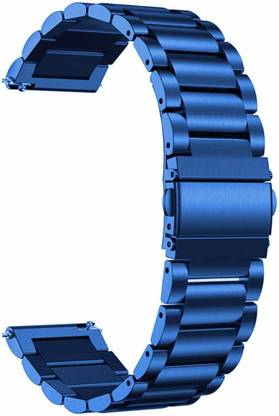 BLACK LOVIES 22 mm Magnetic Metal Strap Compatible with Noice Color fit Ultra Smartwatch Belt Smart Watch Strap