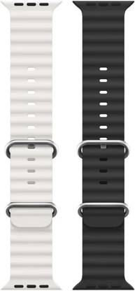 ABSOLUTE LIFESTYLE Ocean Smart Watch Strap Belt for Ultra Watch 49 mm, Series 8 / 7 45 mm, Series 6 / 5 / 4 44 mm, Series 3 / 2 / 1 42 mm, T800 Ultra, Watch 8 Ultra, i8 Pro Max, W26, T800. Smart Watch Strap