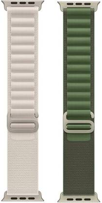 GLowcent Alpine Loop Smart Watch Strap Belt for Ultra Watch 49 mm, Series 8 / 7 45 mm, Series 6 / 5 / 4 44 mm, Series 3 / 2 / 1 42 mm, T800 Ultra, Watch 8 Ultra, i8 Pro Max, W26, T800. Smart Watch Strap