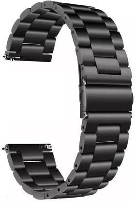 Melfo SS Strap Compatible with Boat Lunar Connect Smart Watch Strap