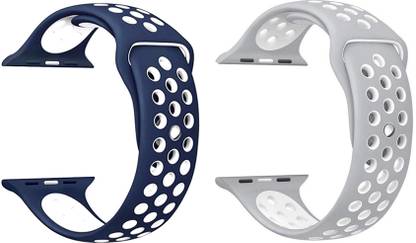 BLACK LOVIES 42 / 44 MM SMARTWATCH SILICON BELT, SMART WATCH BAND BELT Smart Watch Strap