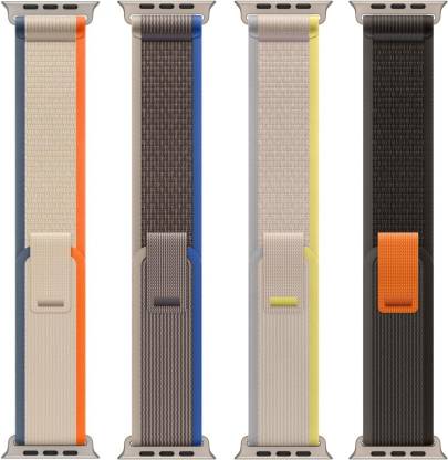 FORTUNATE Trail Loop Bands/Straps Compatible with Watch 49mm 45mm 44mm 42mm, Adjustable Velcro Premium Strap for iWatch Ultra & Ultra 2 Series SE 8 7 6 5 4 3 2 1 Smart Watch Strap
