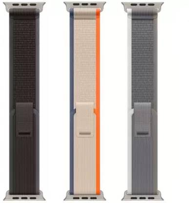 SwapME Trail Loop Nylon Band - Compatible with iWatch Ultra 2/Ultra Band 49mm 45mm 44mm 42mm for Men Women, Soft Braided Elastic Weave Sport Strap for iWatch Ultra 2, iWatch Ultra Series SE 9/8/7/6/5/4 Smart Watch Strap