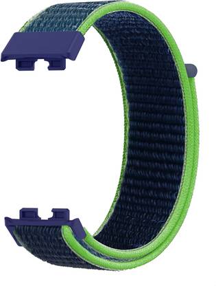valente Nylon Loop Strap Compatible with Huawei Band 8/9/10 – Soft, Adjustable & Breathable Replacement Band Smart Band Strap