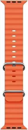 CURASIA Ocean Alpine loop Strap For Apple iWatch Ultra Bands 45mm 44mm 42mm Sport Loop 49 mm Silicone Watch Strap Belt Smart Watch Strap