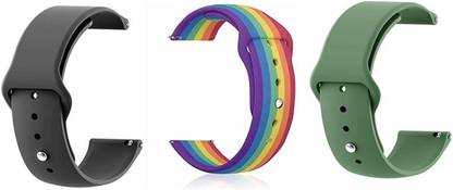 Like Star 22mm High Quality Soft Silicone Strap For Compatible Only All 22MM Smart Watches Smart Watch Strap