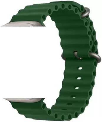 pompeo Pack of 1 Silicone Strap For Apple Watch Ultra Series 8,7,6,5,4,3,2,1, i8 Pro Max, W26, 44mm,45mm,49mm,42mm Smart Watch Strap