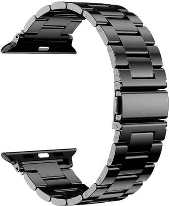 CHG Stainless Steel Metal Chain Strap For Ultra Watch 49 mm, Series 8 / 7 45 mm Smart Watch Strap