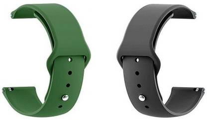 BLACK LOVIES 20 mm Silicon Smartwatch Strap Compatible With AMAZE FIT Bip / Bip s / Bip lite Smart Watch Strap