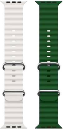 PUNAK Ocean Smart Watch Strap Belt for Ultra Watch 49 mm, Series 8 / 7 45 mm, Series 6 / 5 / 4 44 mm, Series 3 / 2 / 1 42 mm, T800 Ultra, Watch 8 Ultra, i8 Pro Max, W26, T800. Smart Watch Strap