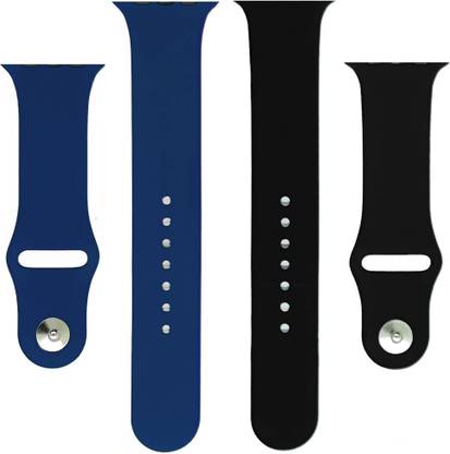 BLACK LOVIES Soft Silicon Smartwatch belt for Series 9 / 8 / 7 45mm, 6 /5 / 4 44mm, T800 Ultra Smart Watch Strap