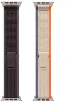 SwapME Trail Loop Nylon Band - Compatible with iWatch Ultra 2/Ultra Band 49mm 45mm 44mm 42mm for Men Women, Soft Braided Elastic Weave Sport Strap for iWatch Ultra 2, iWatch Ultra Series SE 9/8/7/6/5/4 Smart Watch Strap