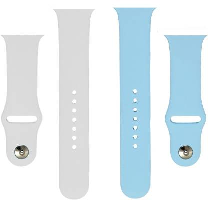 FORTUNATE Watch Strap Compatible with Apple Watch Straps 42mm 44mm, Soft Silicone Belt Sport Wristbands with easy button lock Smart Watch Band for iWatch Series SE 6/5/4/3/2/24 Smart Watch Strap