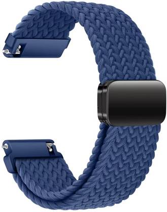 AOnes Watch Strap Nylon Woven Magnetic for Amazfit Cheetah Round Smart Watch Strap